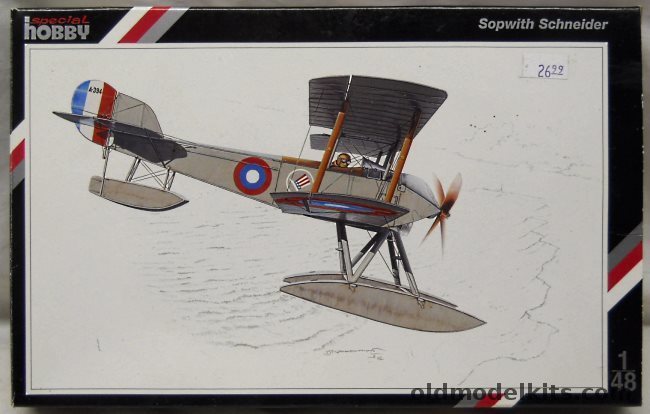 Special Hobby 1/48 Sopwith Schneider, SH 48012 plastic model kit